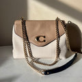 Coach Tammie in Color Block Pebbled Leather