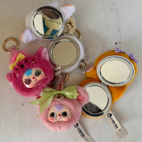 Baby Three Makeup Mirror Plushie