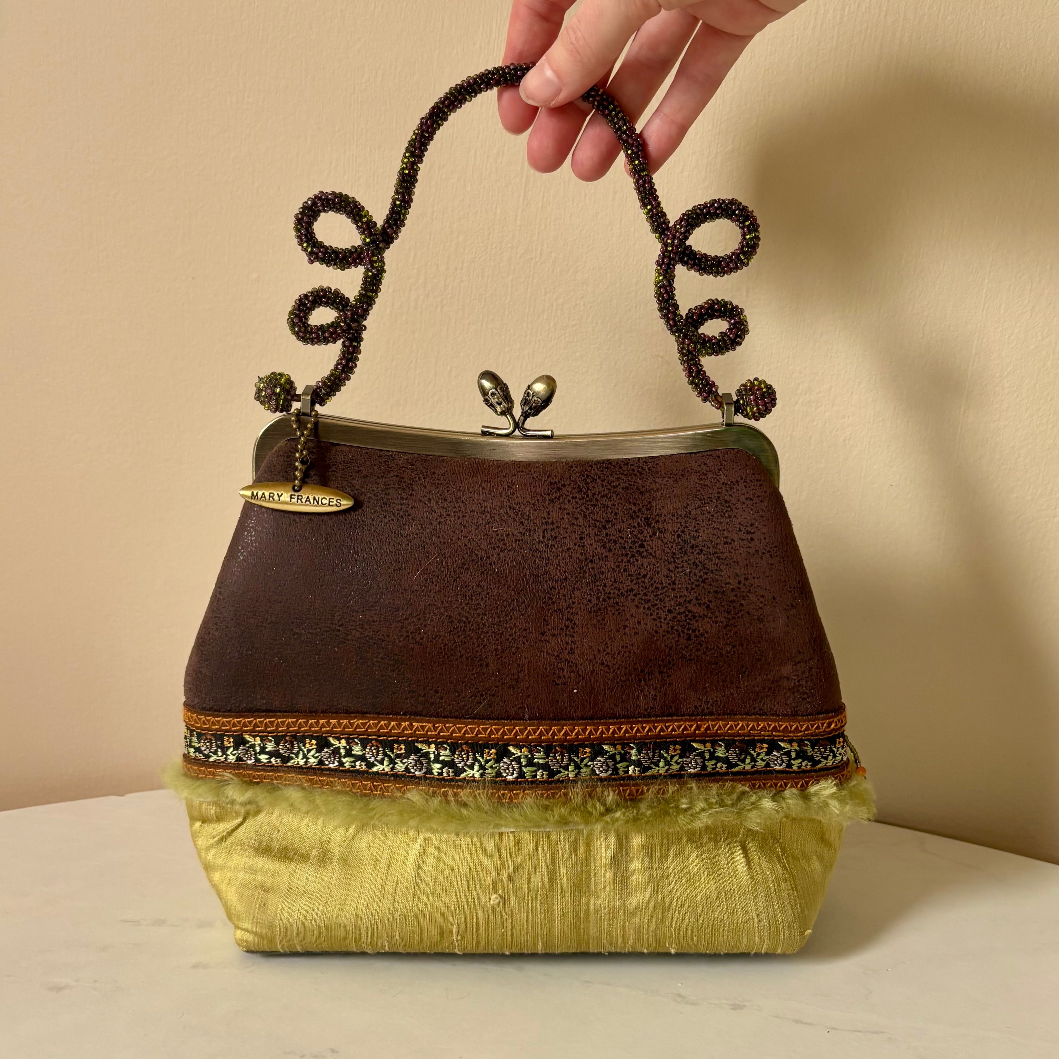 Mary Frances Beaded Handbag
