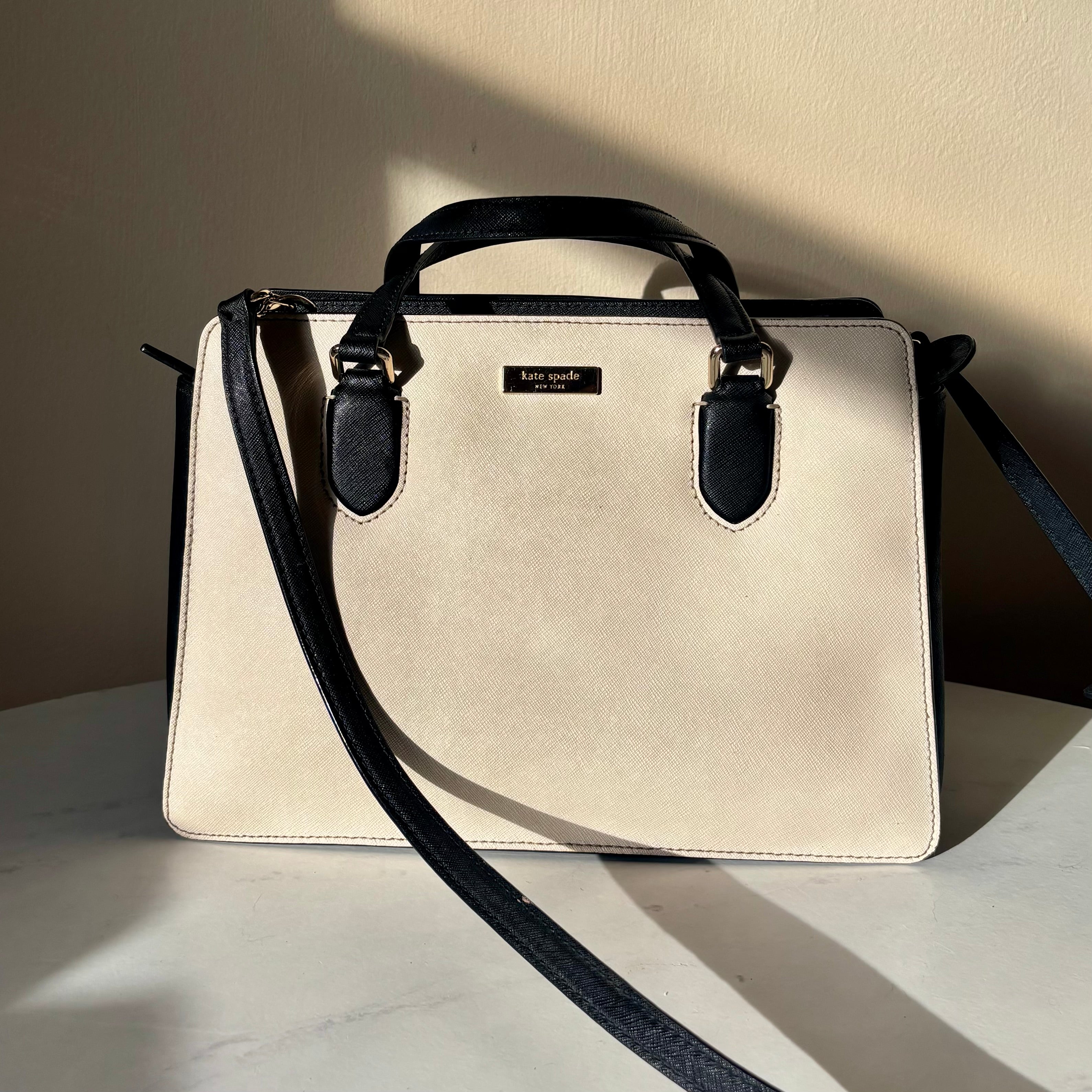 Kate Spade Leather Bicolor Bag