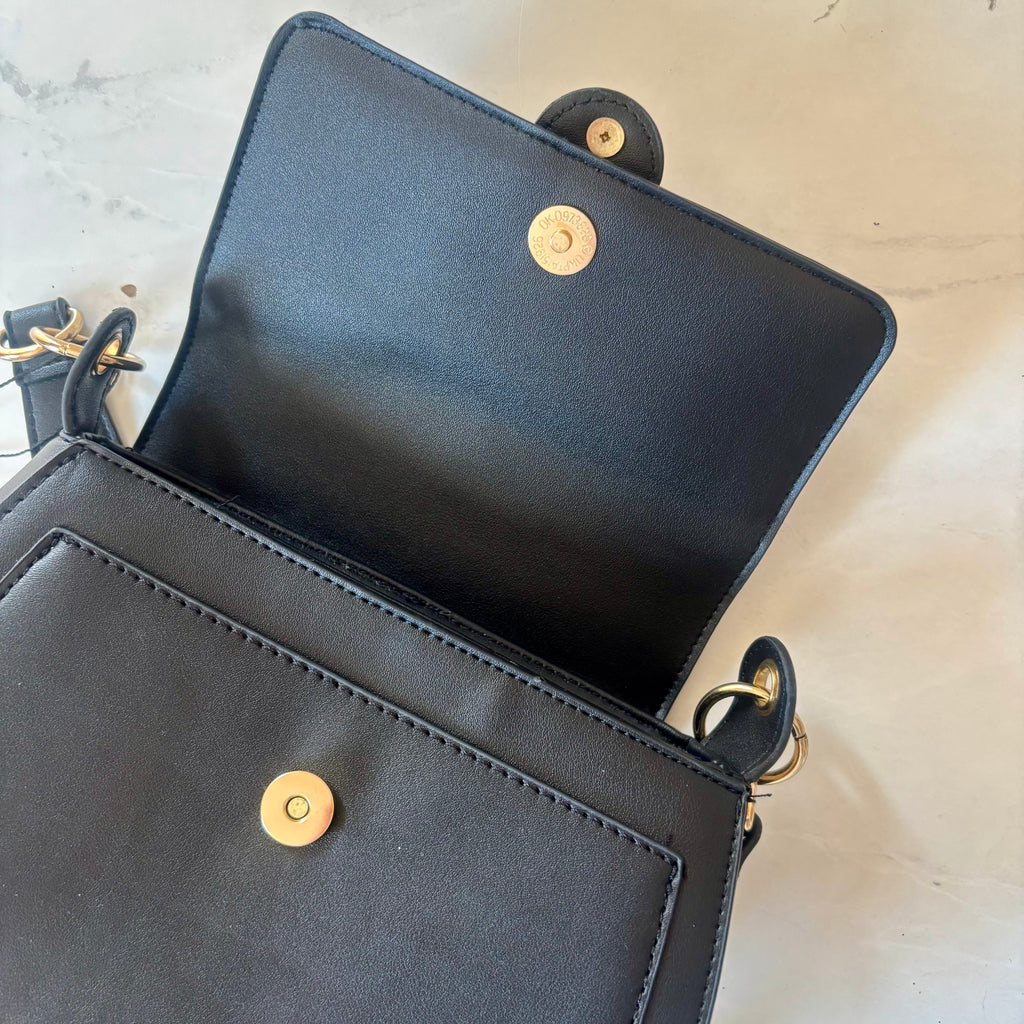 Badgley Mischka Vegan Leather Shoulder Bag