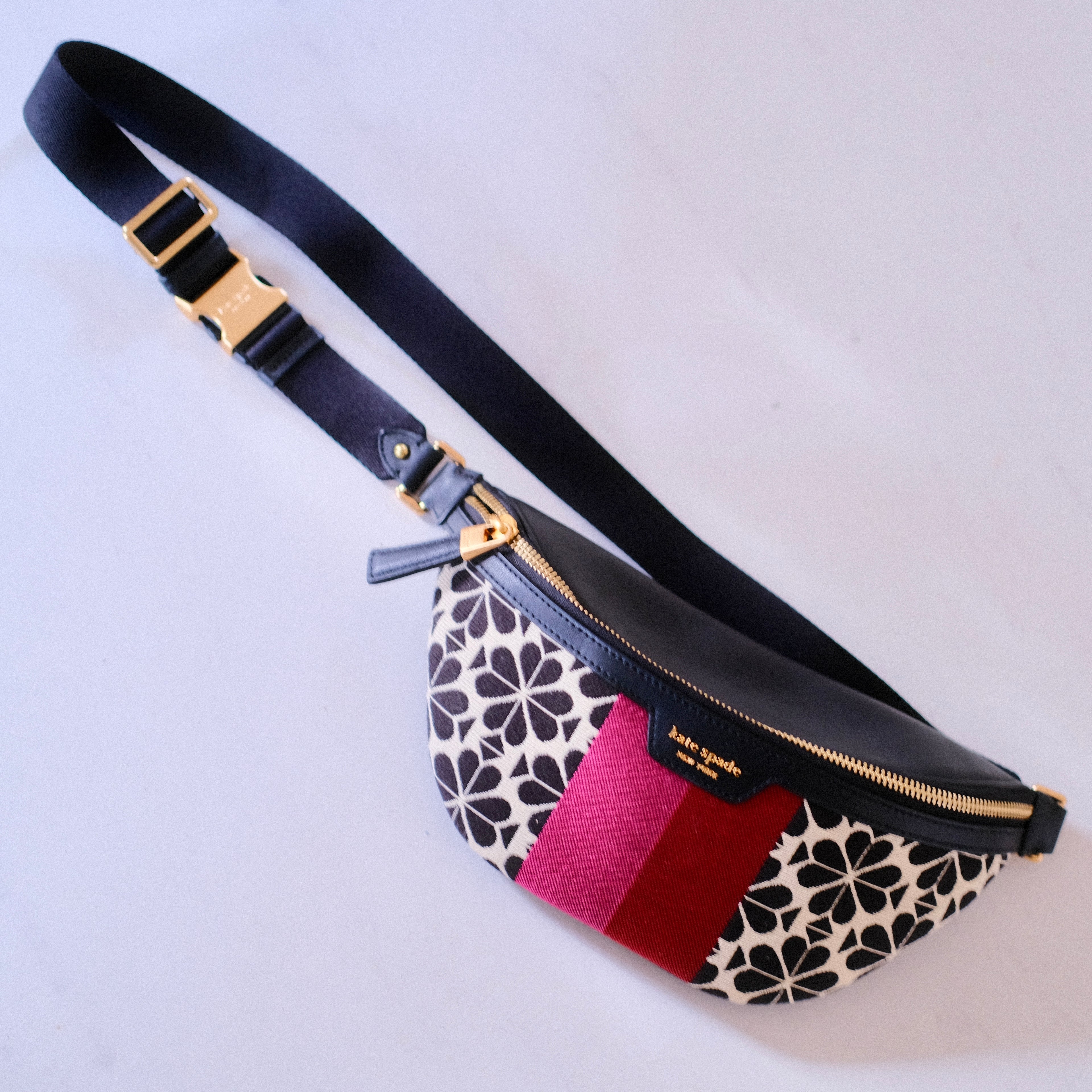 Kate Spade Flower Jaquard Belt Bag
