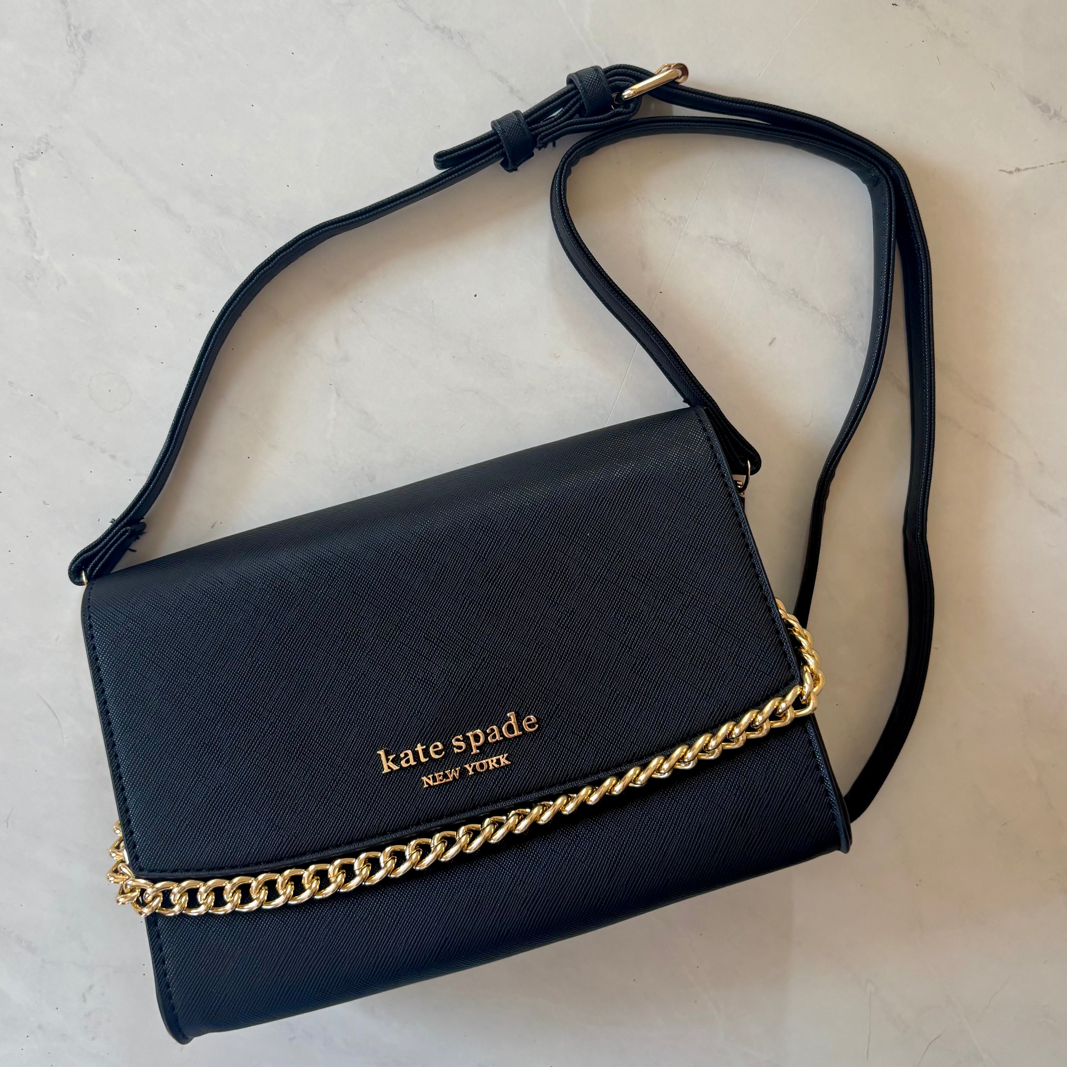 Kate Spade Carson Convertible Leather Crossbody