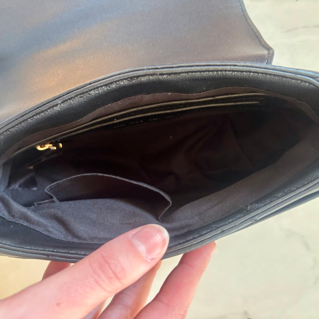 Badgley Mischka Vegan Leather Shoulder Bag