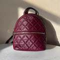 Kate Spade Natalia Mini Purple Leather Backpack