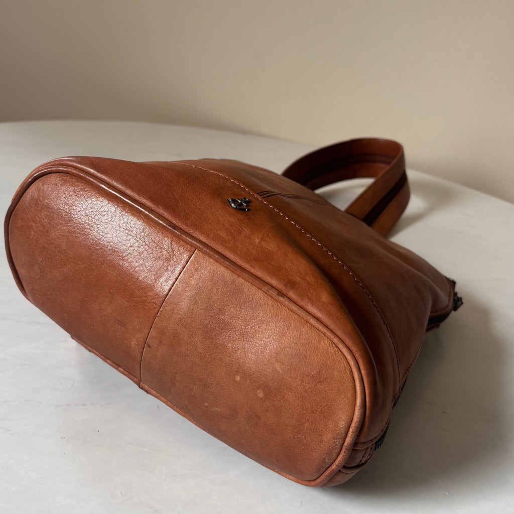 Harbour 2nd Brown Leather Backpack