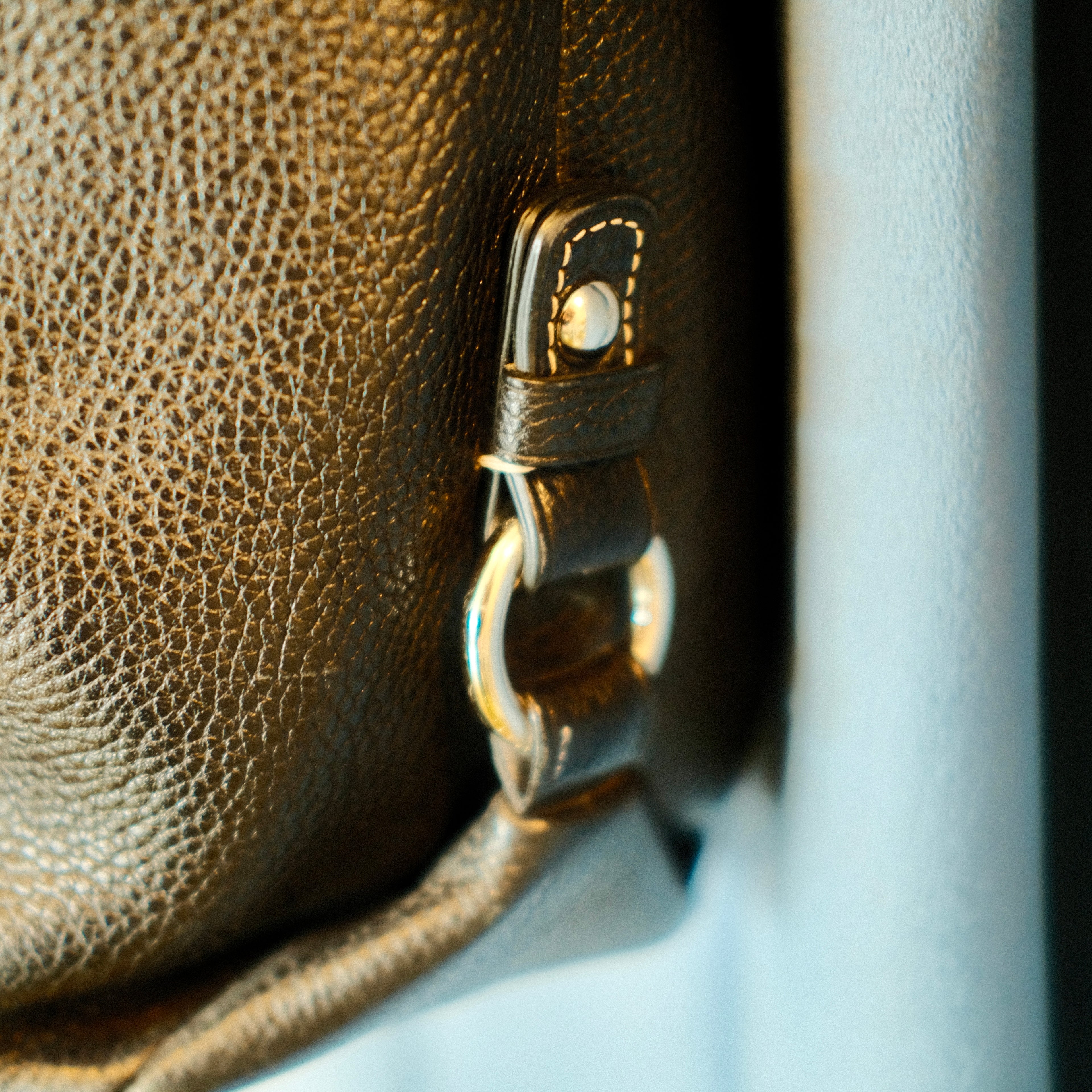 Coach Pebble Leather Bag Black