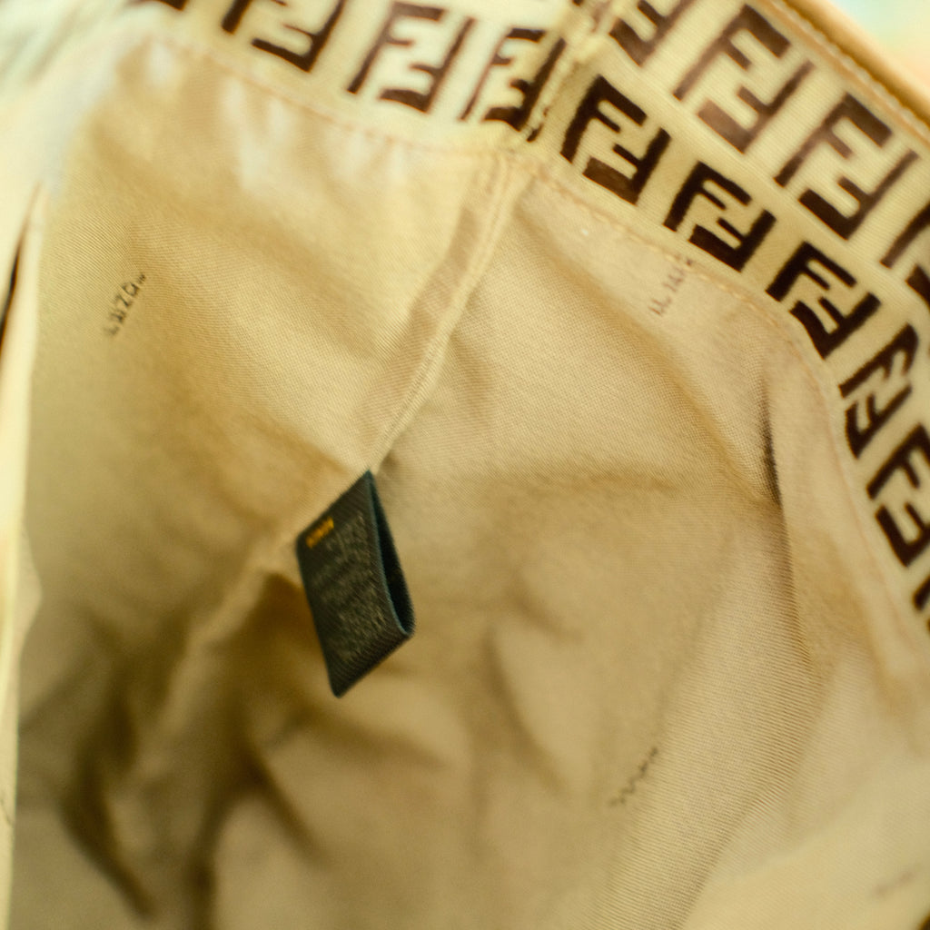 Fendi Zucchino Canvas Bag