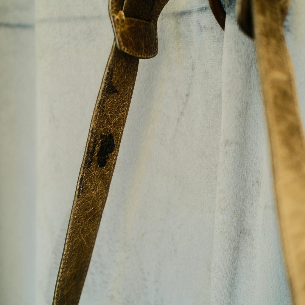 Balenciaga City 2way Leather Shoulder Bag Gray