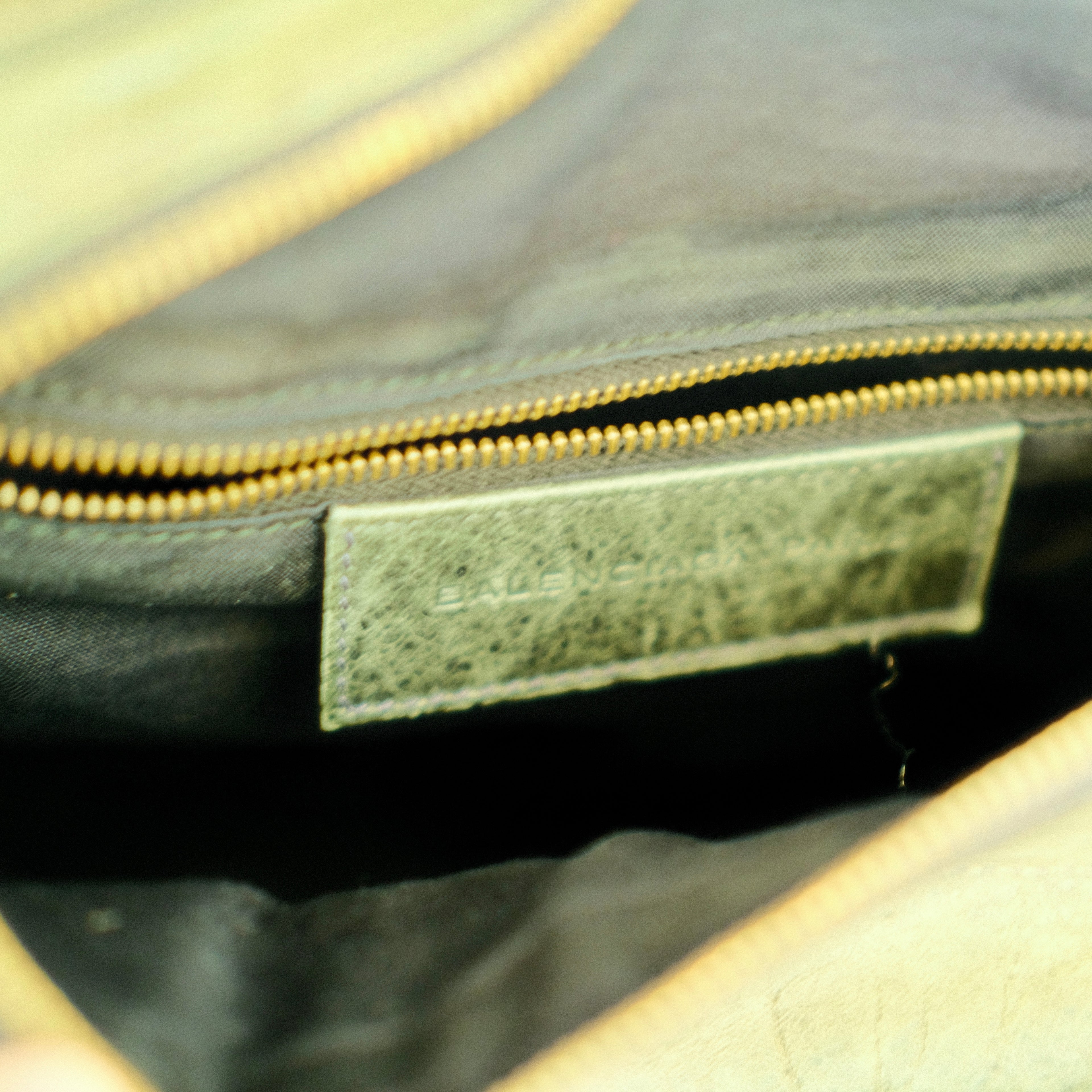 Balenciaga City 2way Leather Shoulder Bag Gray