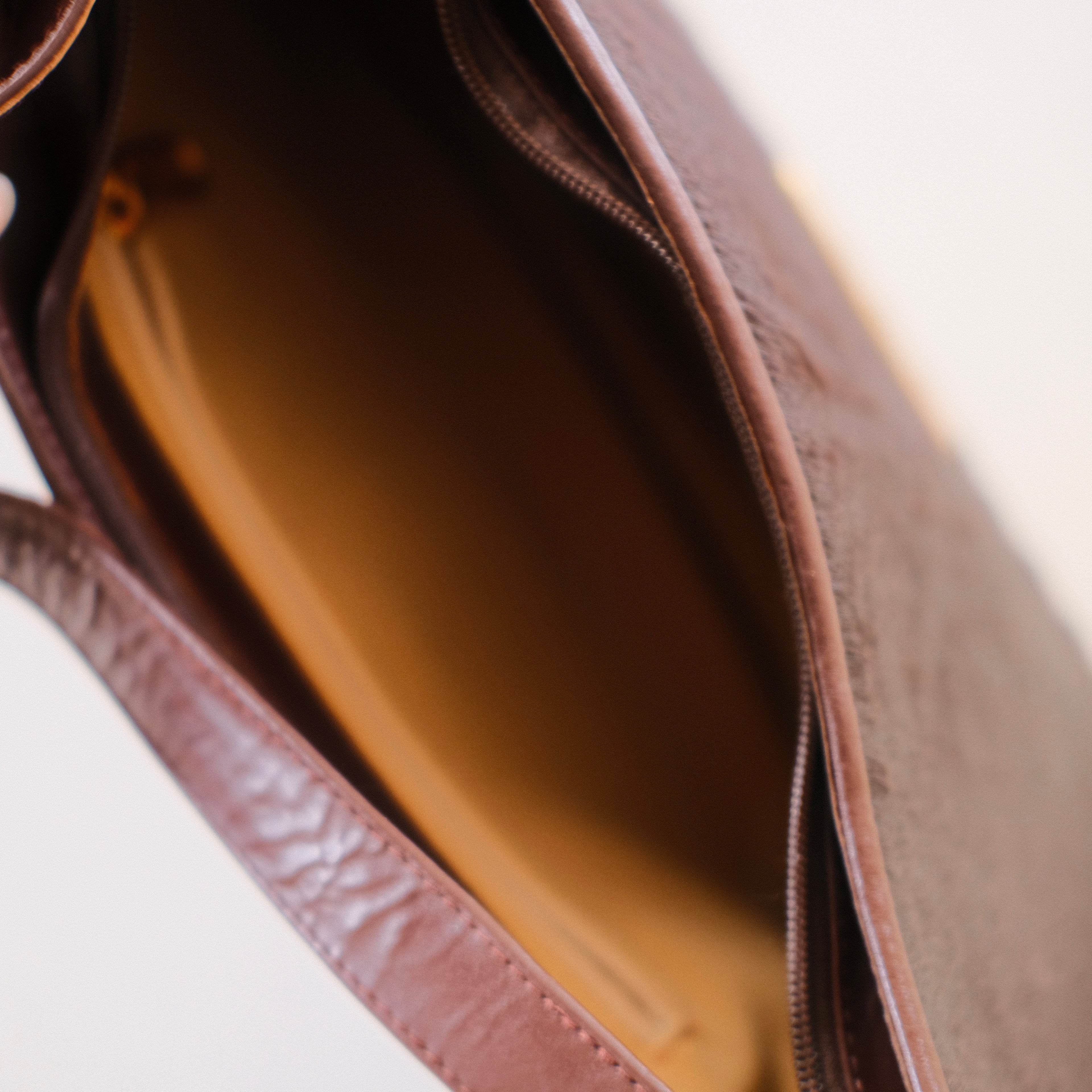 Carnella Brown Cowhide and Leather Shoulder Bag