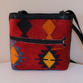 Vintage Carpeted Shoulder Bag