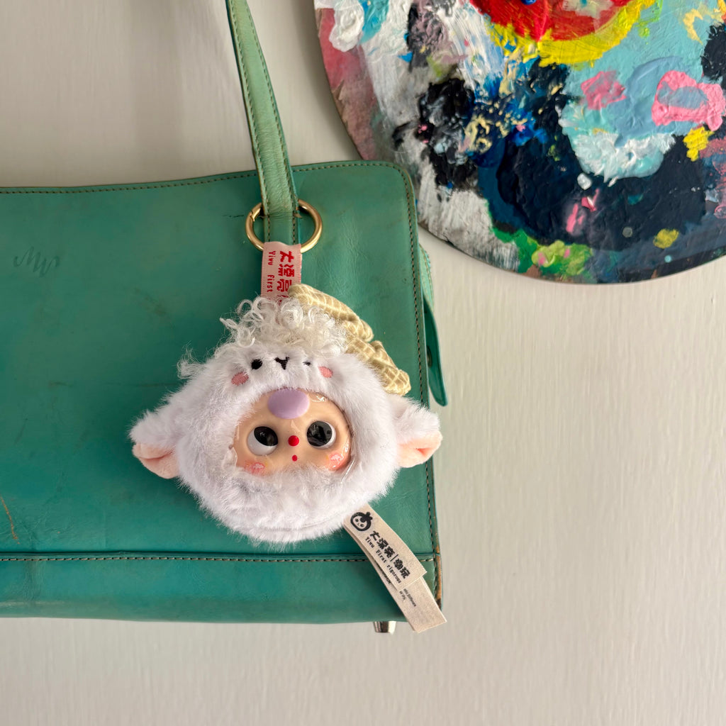 Baby Three Makeup Mirror Plushie