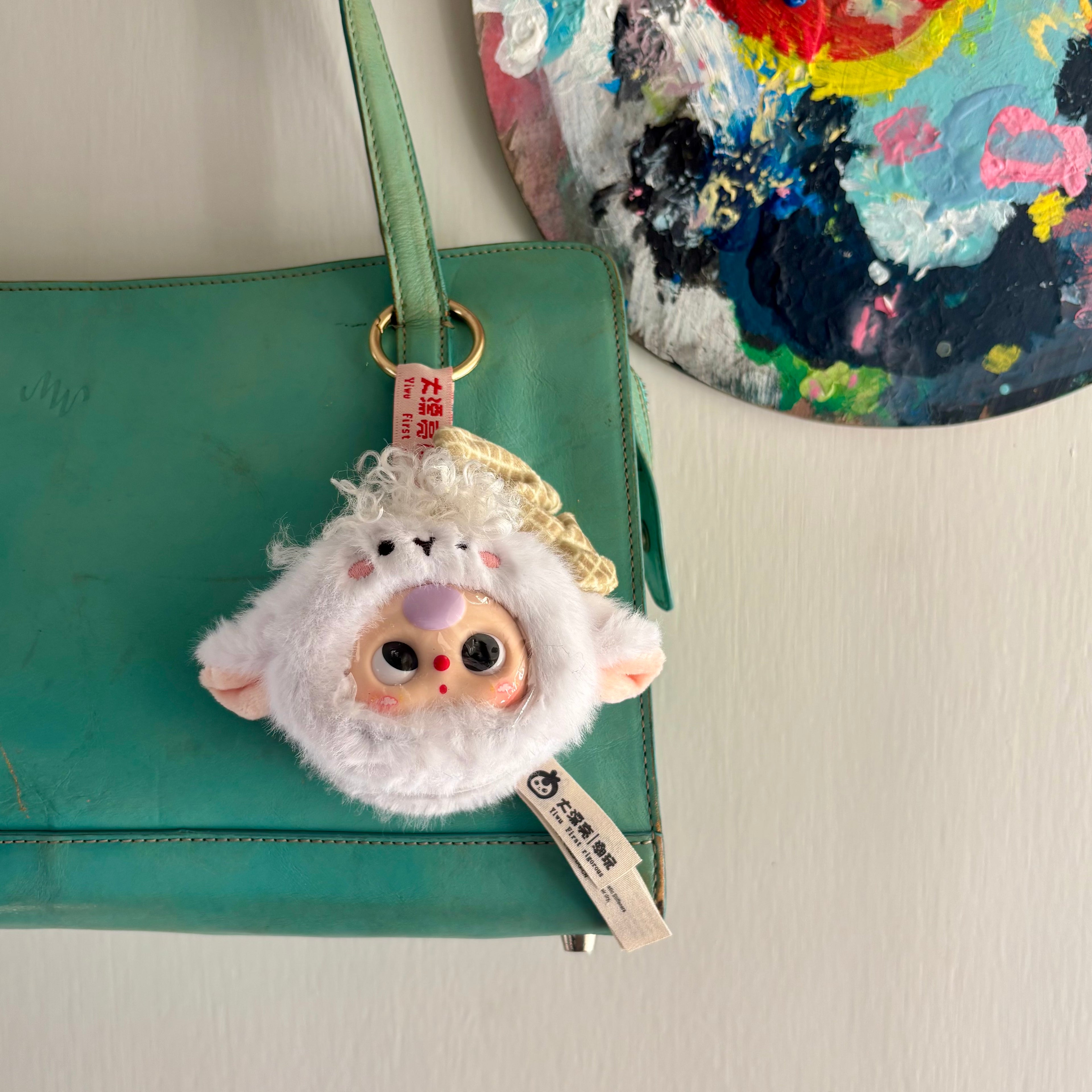 Baby Three Makeup Mirror Plushie