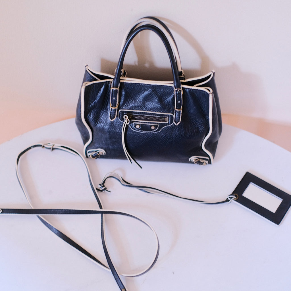 Balenciaga Classic Leather Handbag Black